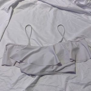 White bikini top